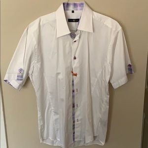 Stone Rose white polo